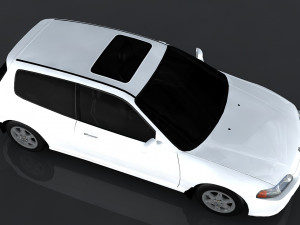 1994 honda civic 3D Model