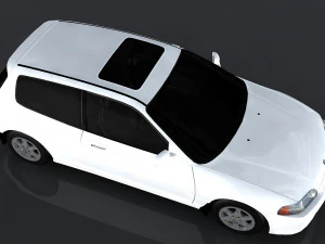 1994 honda civic 3D Model
