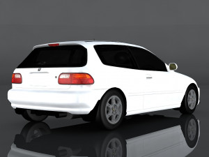 1994 honda civic 3D Model