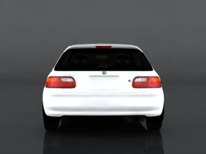 1994 honda civic 3D Model