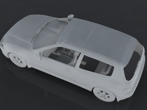 1994 honda civic 3D Model