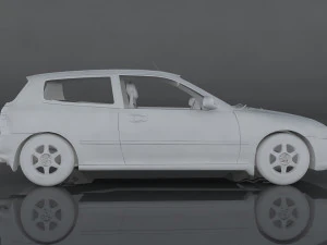 1994 honda civic 3D Model