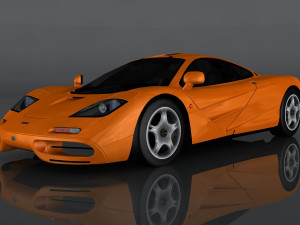 1993 mclaren f1 3D Model
