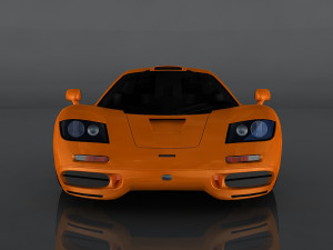 1993 mclaren f1 3D Модель