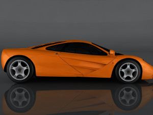1993 mclaren f1 3D Модель