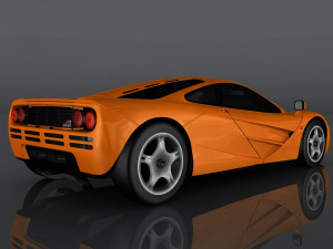 1993 mclaren f1 3D Модель