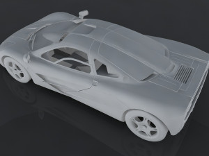 1993 mclaren f1 3D Модель