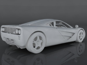 1993 mclaren f1 3D Модель