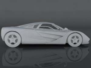 1993 mclaren f1 3D Модель