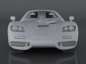 1993 mclaren f1 3D Модель