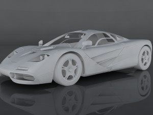 1993 mclaren f1 3D Модель