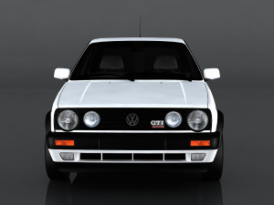 volkswagen golf gti 3D-Modell