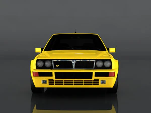 1992 lancia delta 3D Model
