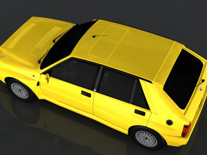 1992 lancia delta 3D Model