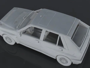 1992 lancia delta 3D Model