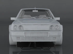 1992 lancia delta 3D Model