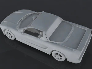 1992 honda 3D Model