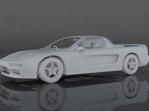 1992 honda 3Dモデル