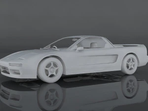 1992 honda 3D Model