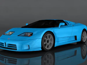 bugatti eb110 3D Модель