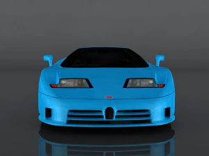 bugatti eb110 3D Model