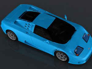 bugatti eb110 Model 3D