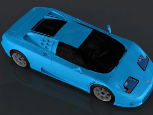 bugatti eb110 3D Model