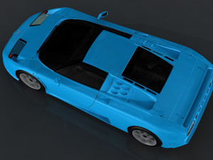 bugatti eb110 Model 3D