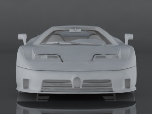 bugatti eb110 Model 3D