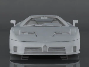 bugatti eb110 3D Model