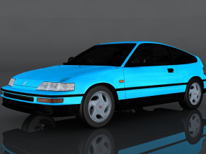 honda cr-x 3D Model