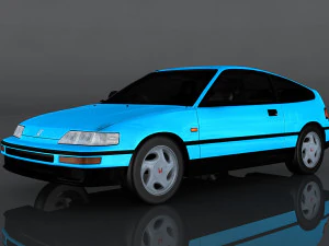 honda cr-x 3D Model