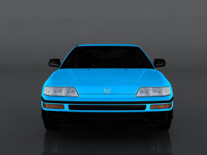honda cr-x 3Dモデル