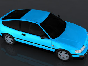 honda cr-x 3Dモデル
