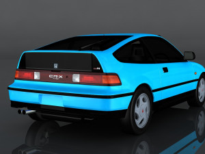 honda cr-x 3Dモデル