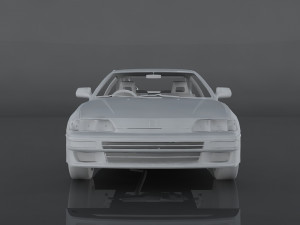 honda cr-x 3Dモデル