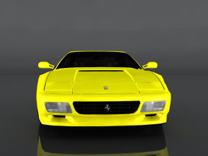 1991 ferrari 512 tr 3D Model