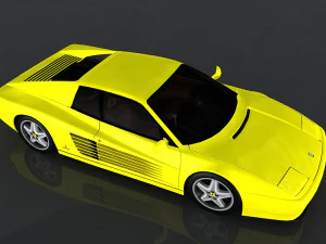 1991 ferrari 512 tr 3D Model
