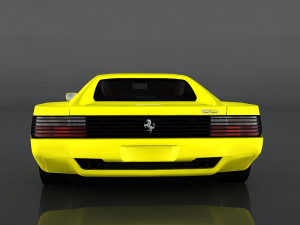 1991 ferrari 512 tr 3D Model