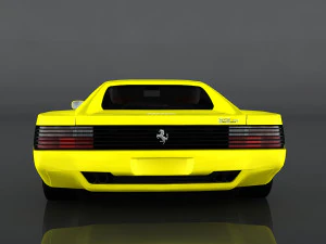 1991 ferrari 512 tr 3D Model
