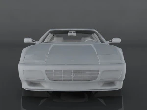1991 ferrari 512 tr 3D Model