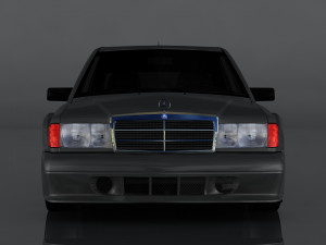 mercedes-benz 190e 3D मॉडल
