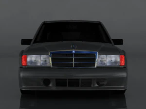 mercedes-benz 190e 3D Model