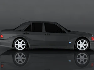 mercedes-benz 190e 3D Model