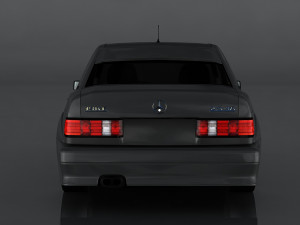 mercedes-benz 190e 3D मॉडल