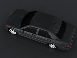 mercedes-benz 190e 3D मॉडल