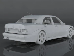 mercedes-benz 190e 3D Model