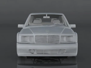 mercedes-benz 190e 3D Model