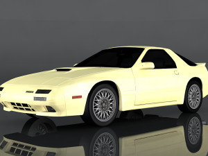 1990 mazda rx-7 3D Model
