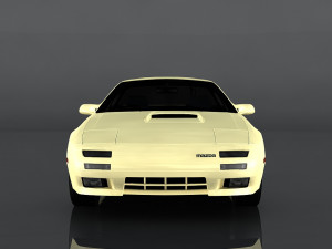 1990 mazda rx-7 3D मॉडल
